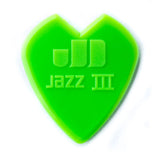 Dunlop Kirk Hammett Custom Jazz III Plectrum - Green