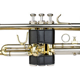 Protec (L226) Trumpet Valve Guard - Black Leather