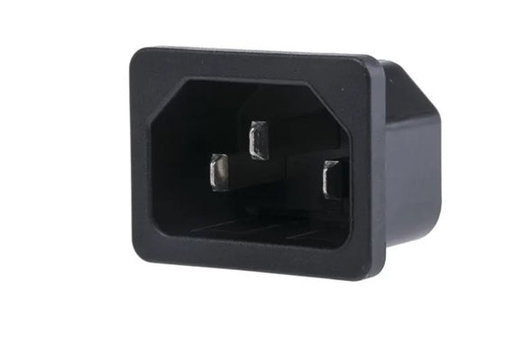 Schurter 15 amp C14 snap-in chassis mains socket