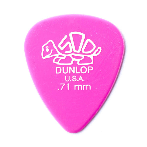 Dunlop .71mm Delrin 500 Standard Plectrum