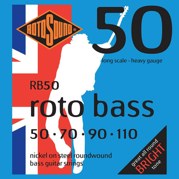 Rotosound (RB50) Rotobass 50-110 Bass Guitar Strings Set
