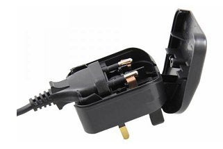 2 pin European plug to UK plug convertor