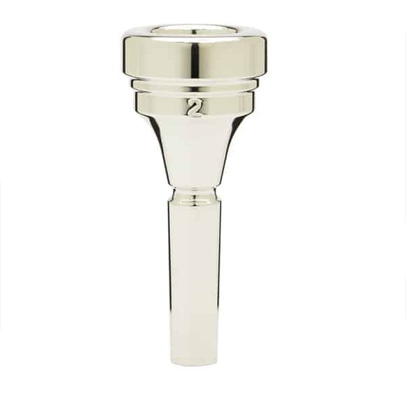 Denis Wick (2)  Classic Tenor Horn Mouthpiece - Silver Plated