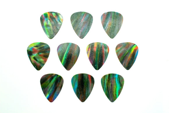 Eco Picks - 100% Recycled Guitar Picks - Pack Of 10