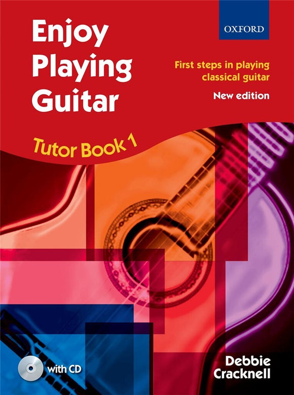 Debbie Cracknell: Enjoy Playing Guitar - Tutor Book 1 + CD