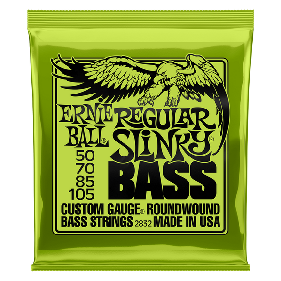 Ernie Ball Regular Slinky Bass Guitar Strings 50 - 105