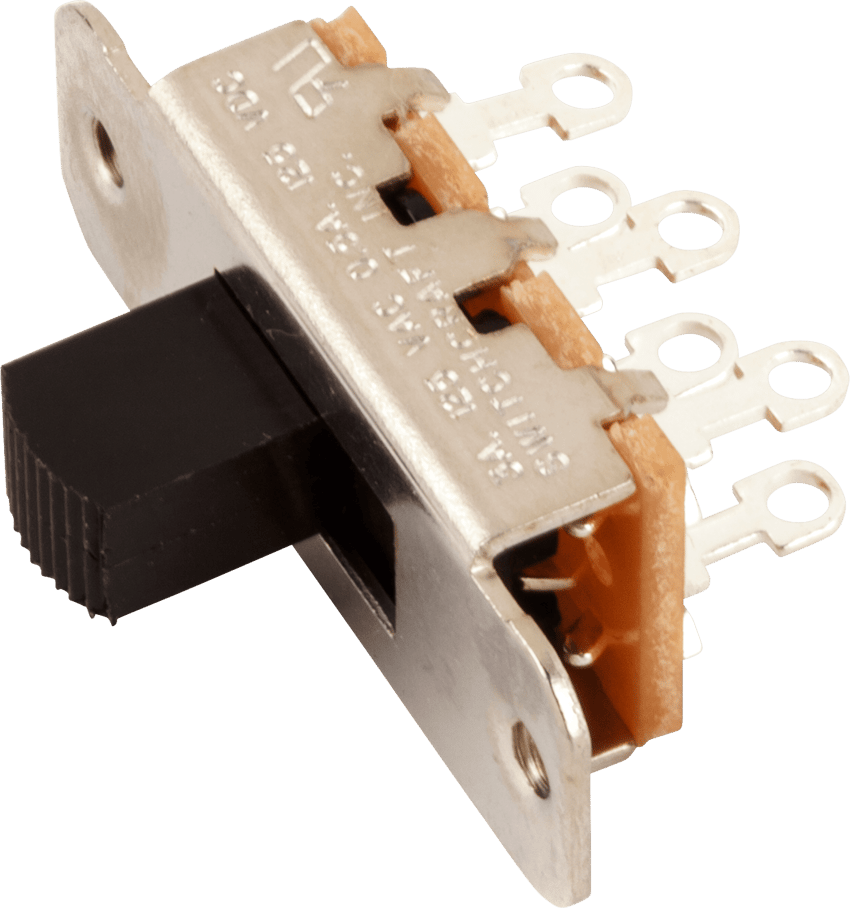 Fender Switchcraft ON-OFF-ON Slide Switch - Jaguar / Jazzmaster