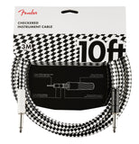 Fender Professional Series 10ft / 3m Straight - Straight Checkboard Jack Cable