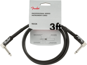 Fender Professional Series  3" / 90cm Right Angle - Right Angle Jack Cable