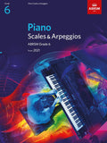ABRSM Piano Scales & Arpeggios From 2021 - Grade 6