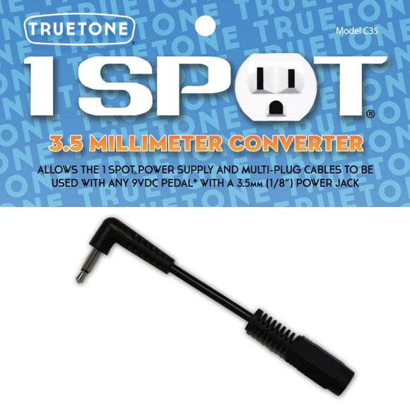 Truetone 1 Spot C35 Effects Pedal 3.5mm Converter