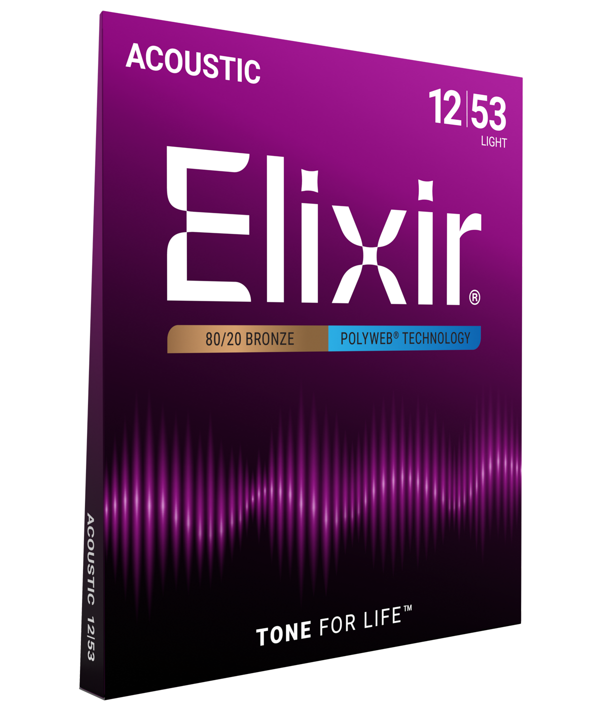 Elixir Polyweb Light 80/20 Acoustic Strings