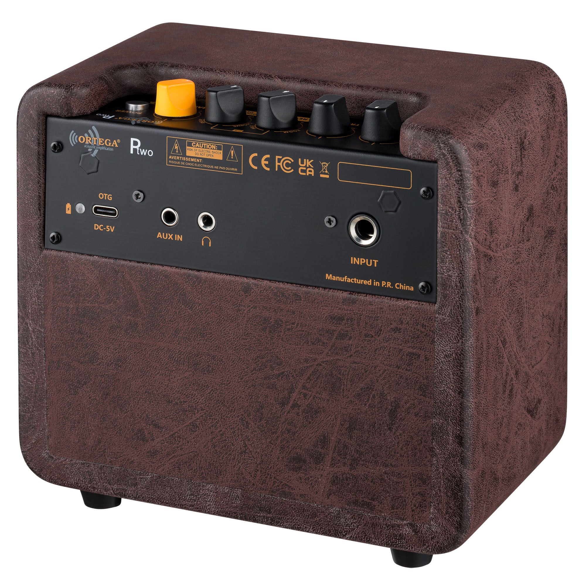 Ortega PTWO 12 Watt Battery Acoustic Guitar / Ukulele  Amplifier