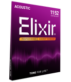 Elixir Nanoweb Custom Light Phosphor Bronze Acoustic Strings