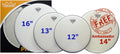 (N) Remo Coated Emperor Tom Pack 12", 13", 16" + Free 14" Ambassador Coated