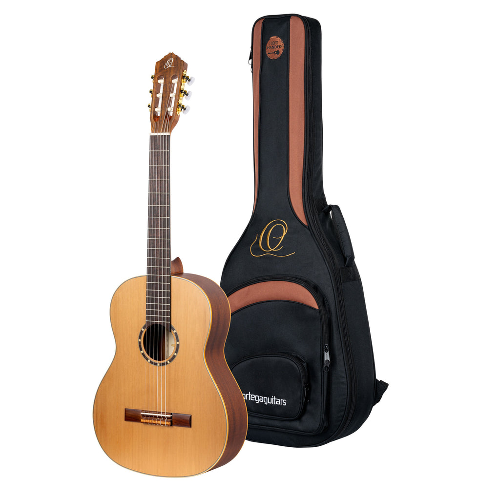 Ortega R131L Family Pro Solid Cedar Top Left Handed Classical Guitar
