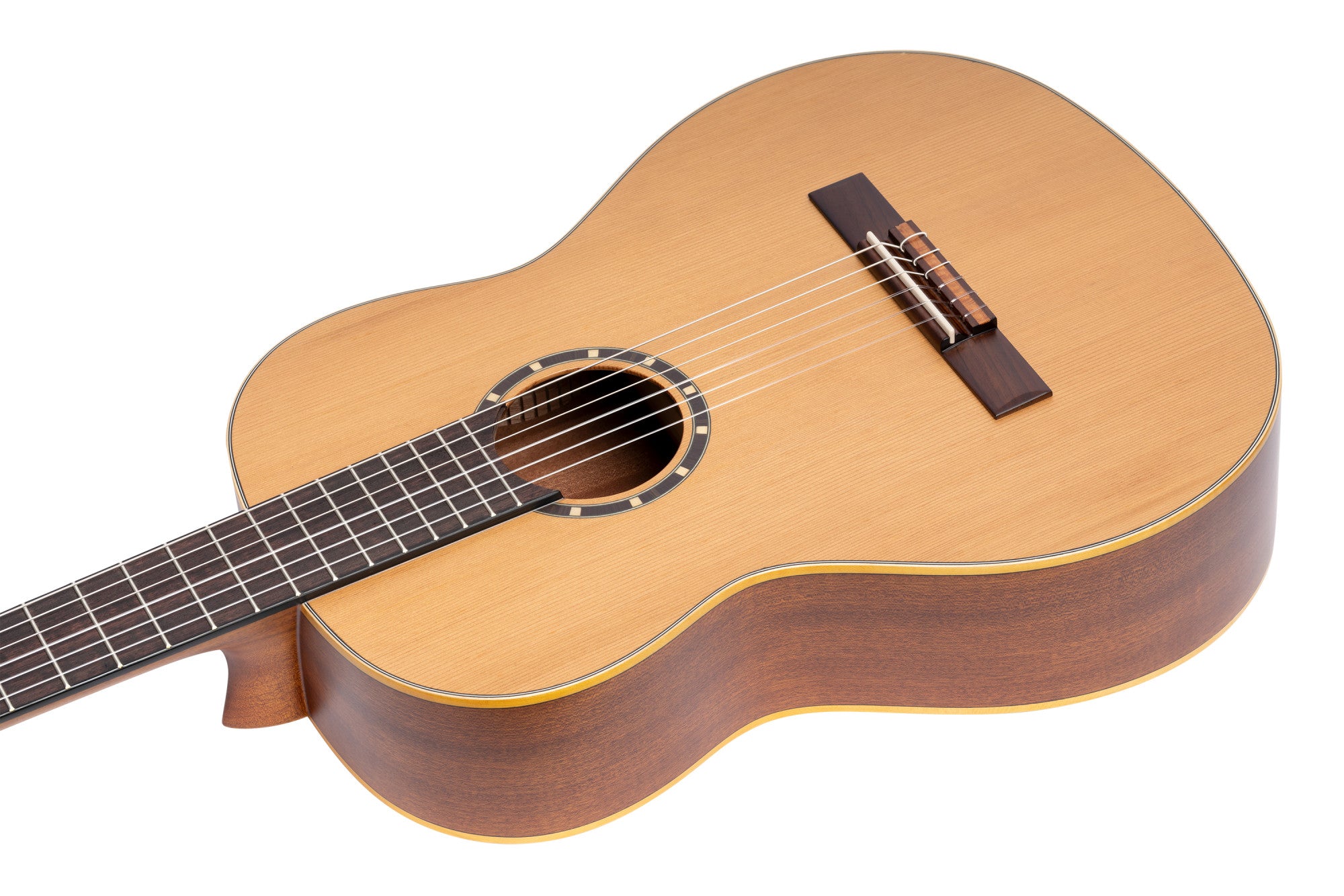 Ortega R131L Family Pro Solid Cedar Top Left Handed Classical Guitar