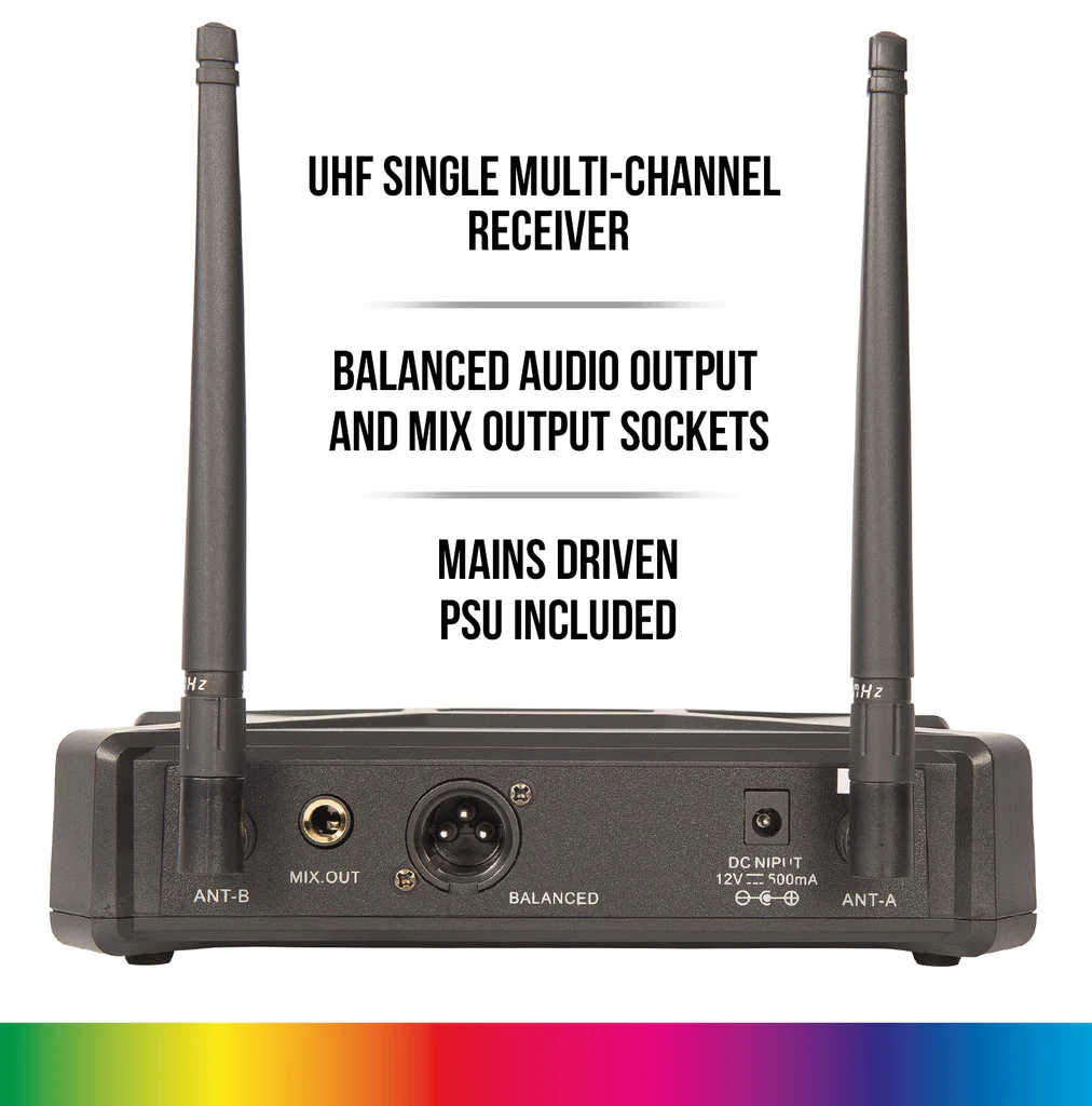 KAM KWM1935 Single Wireless Hand Held Microphone - Multi-Channel