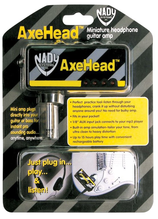 Nady AxeHead Electric / Bass Guitar Headphone Amplifier