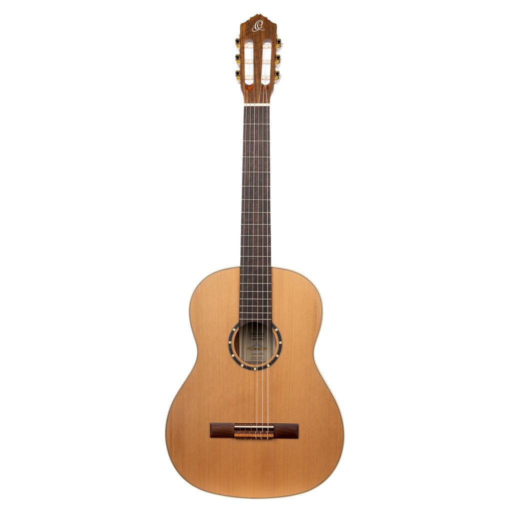 Ortega R131L Family Pro Solid Cedar Top Left Handed Classical Guitar