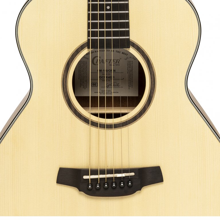 Crafter HM100-N Mini / Travel Acoustic Guitar
