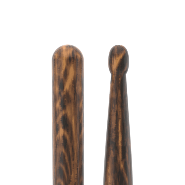 ProMark TX2BW-FG Classic Forward 2B FireGrain Hickory Drumstick - Oval Wood Tip