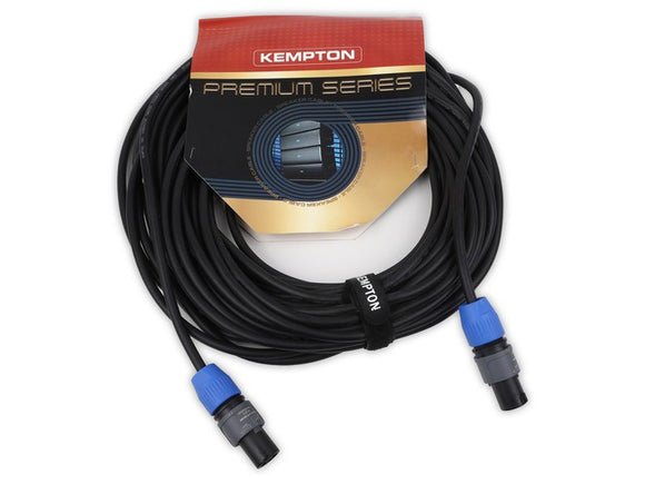 Kempton 15m (2 Pole) Speakon - (2 Pole) Speakon Speaker Cable
