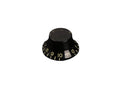 Boston (KB-160I-R) Relic Transparent Black Bell Knob - Inch