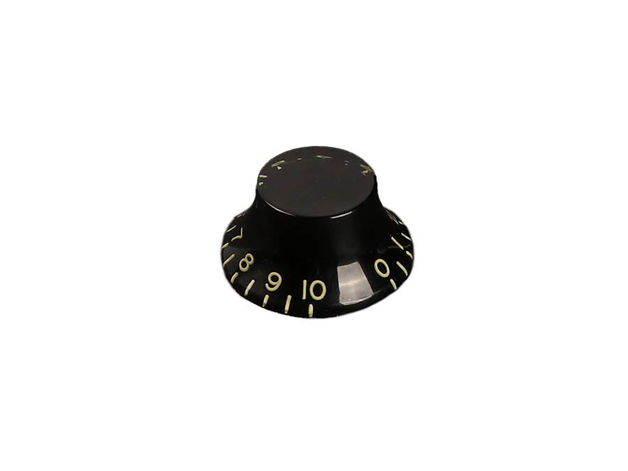Boston (KB-160I-R) Relic Transparent Black Bell Knob - Inch