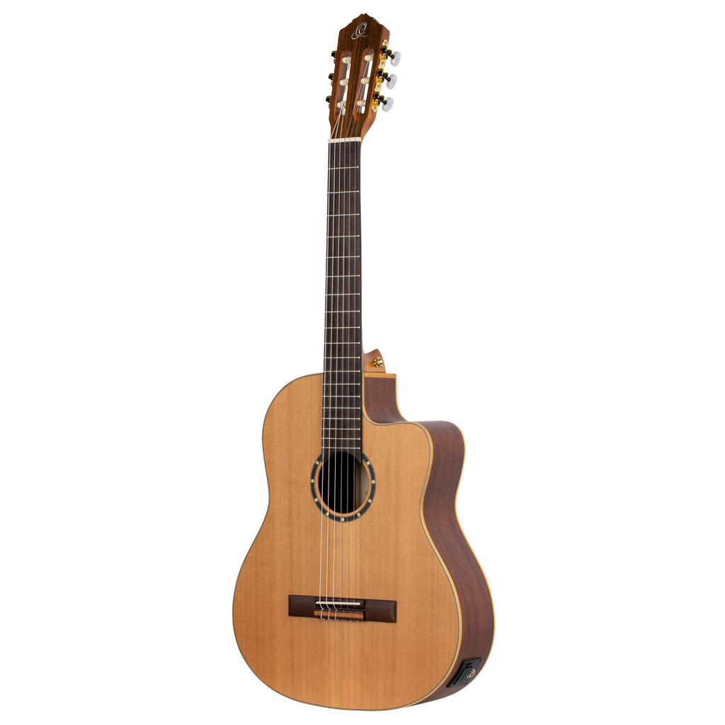 Ortega RCE131 Family Pro Solid Cedar Electro Acoustic Classical Guitar