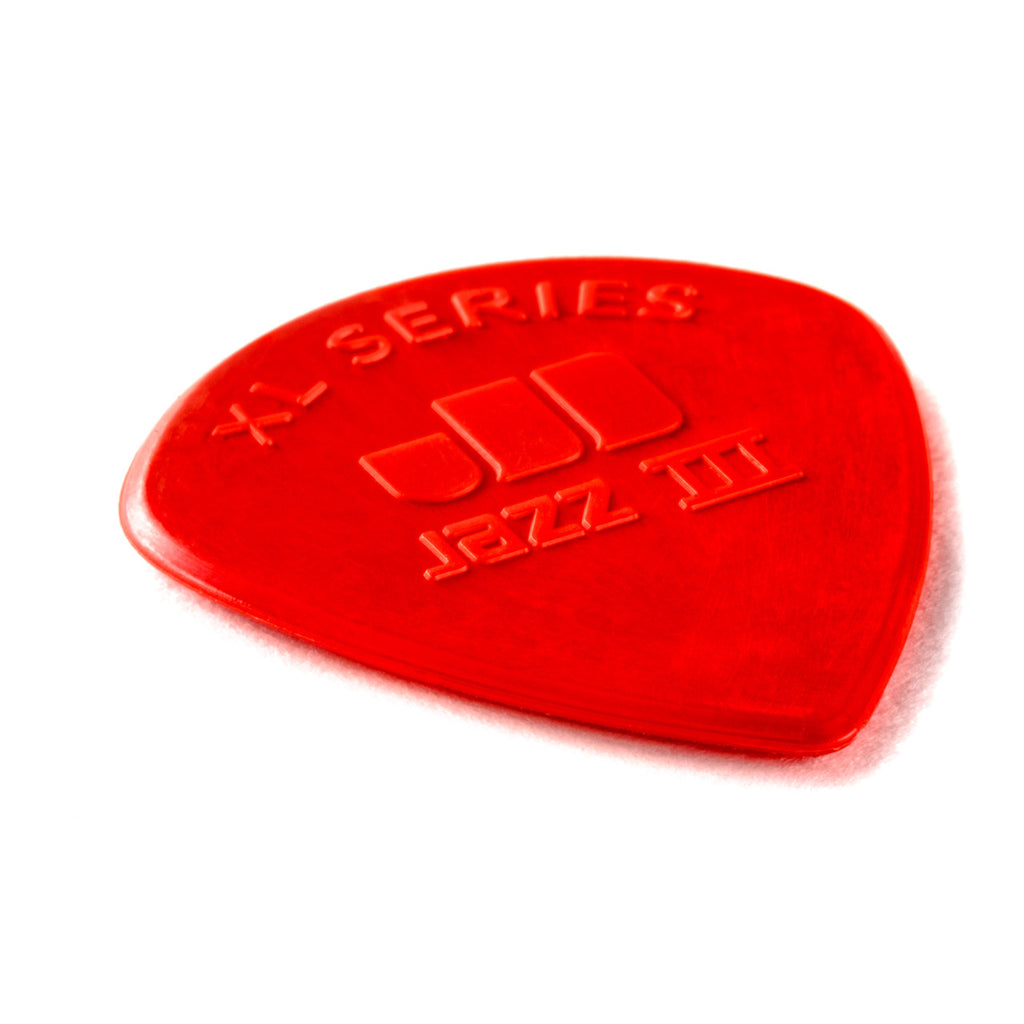 Dunlop Jazz III XL Red 1.38mm Nylon Plectrum