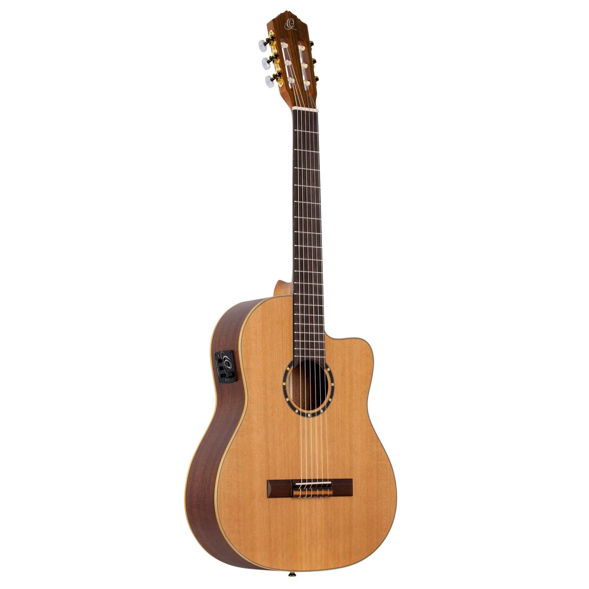 Ortega RCE131 Family Pro Solid Cedar Electro Acoustic Classical Guitar
