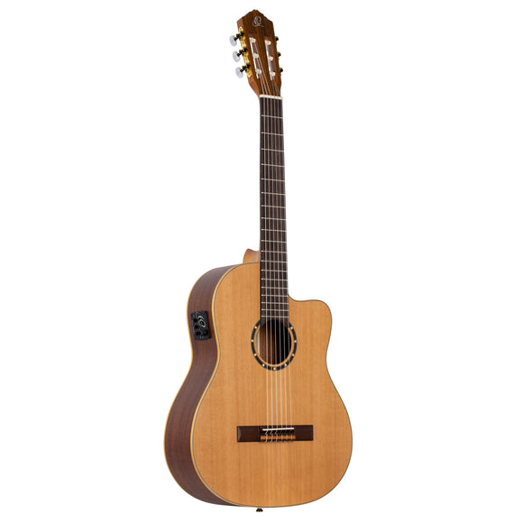 Ortega RCE131 Family Pro Solid Cedar Electro Acoustic Classical Guitar