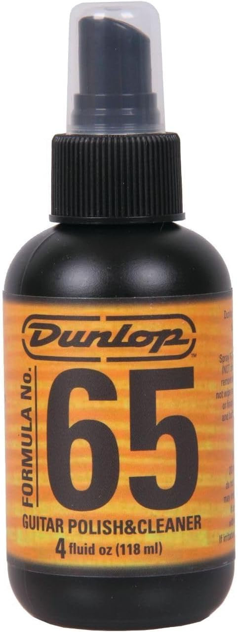 Dunlop (654) Formula 65 Guitar Polish / Cleaner - 4oz Bottle