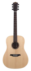 Bromo BAT1NL Left Handed Solid Top Dreadnought Acoustic Guitar