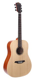 Bromo BAT1NL Left Handed Solid Top Dreadnought Acoustic Guitar