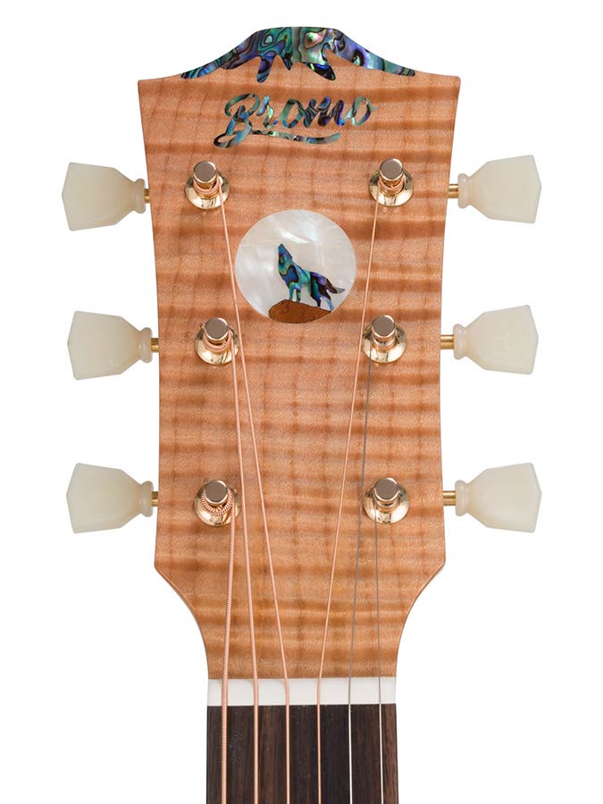 Bromo BAN7E Danali Solid Spruce Top Jumbo Electro Acoustic