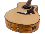 Bromo BAN2CE Grand Auditorium Cutaway Electro Acoustic Guitar