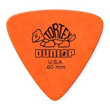 Dunlop .60mm Tortex Triangle Plectrum