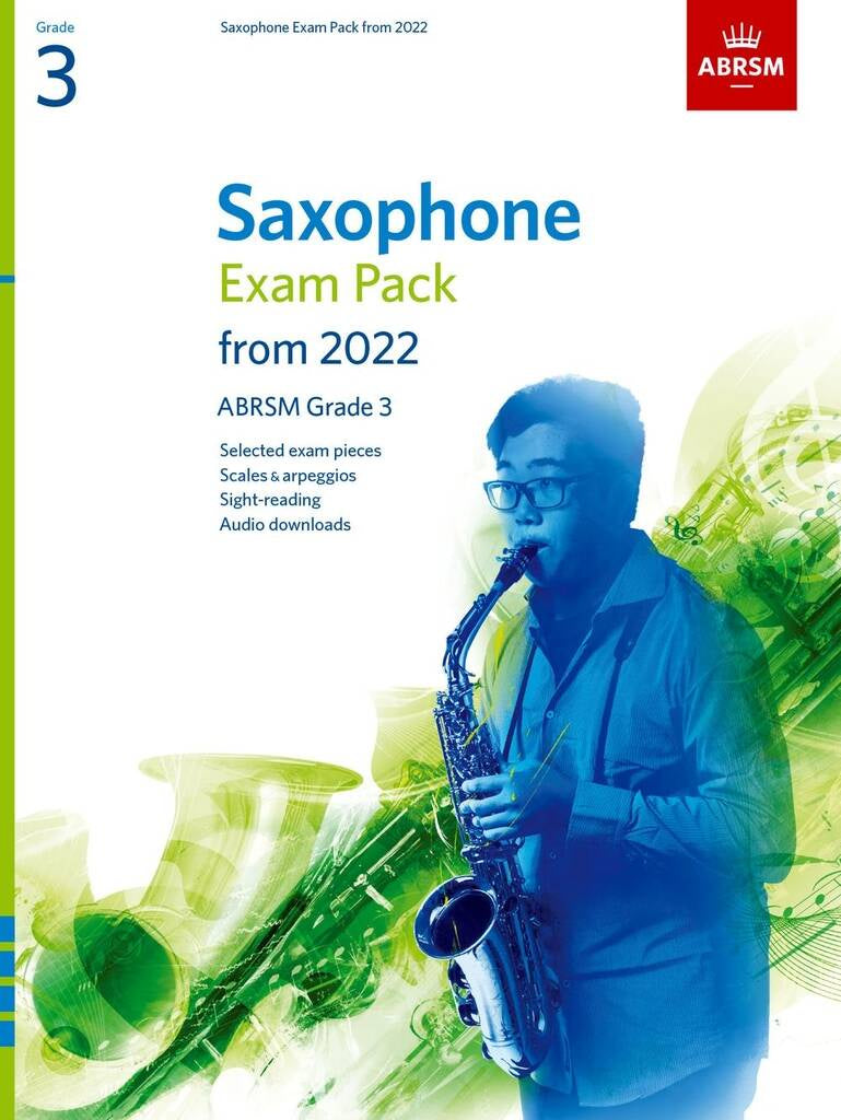 ABRSM Grade 3 Saxophone Exam Pack - 2022-2025 *D