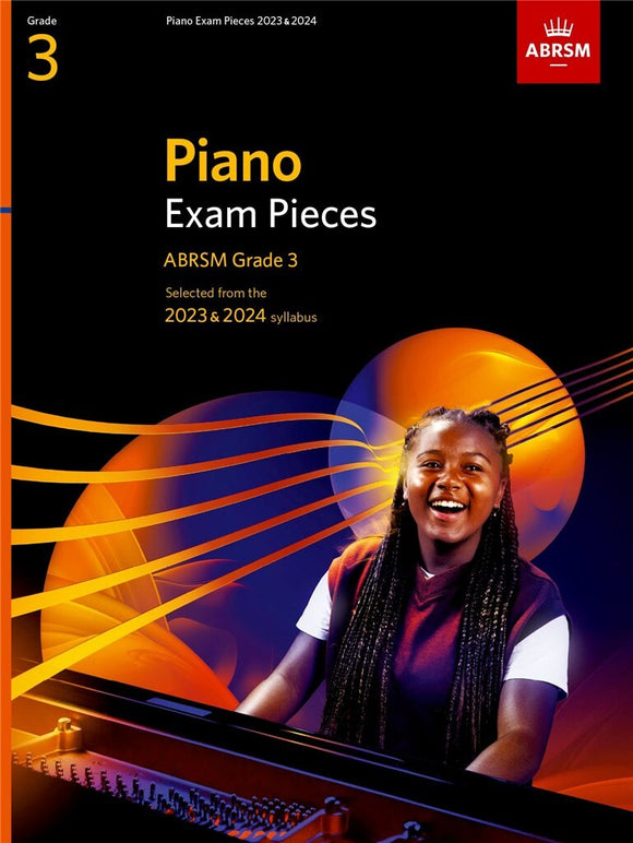ABRSM Piano Exam Pieces 2023-2024 - Grade 3  *D30