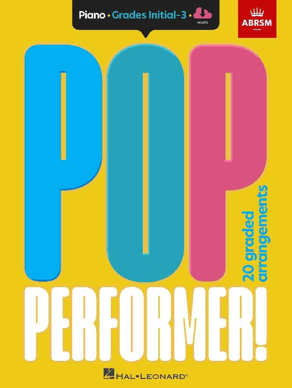 ABRSM Pop Performer! Piano - Grades Inital - 3