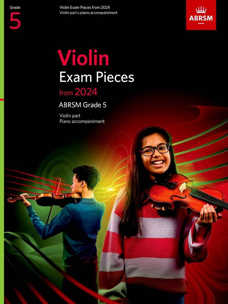 ABRSM Violin Exam From 2024 With Piano Accompaniment - Grade 5