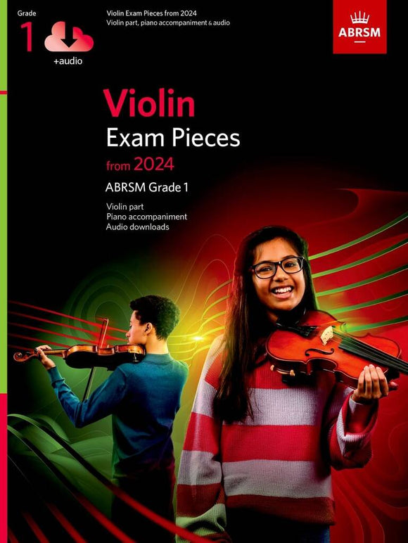 ABRSM Violin Exam From 2024 - Grade 1 (Audio Pack)