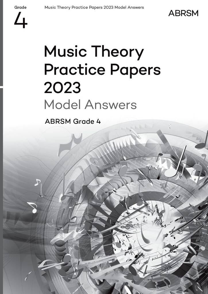 ABRSM Music Theory Practice Paper Grade 4 - 2023 MODEL ANSWERS *D