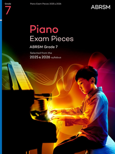 ABRSM Piano Exam Pieces 2025-2026 - Grade 7