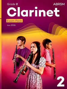 ABRSM Clarinet exam pack from 2026 - Grade 2