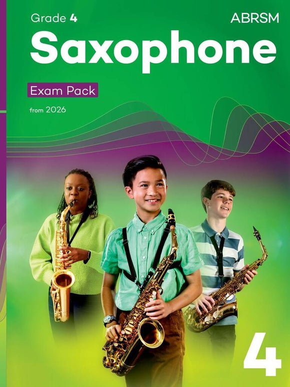 ABRSM Saxophone exam pack from 2026 - Grade 4