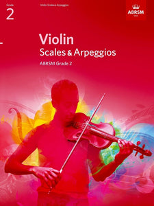 ABRSM: Violin Scales And Arpeggios - Grade 2