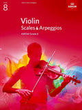ABRSM Violin Scales & Arpeggios - Grade 8